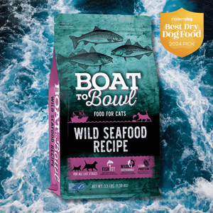 Wild Seafood Recipe - Dry Cat Food for All Life Stages - Boat to Bowl Pet Food