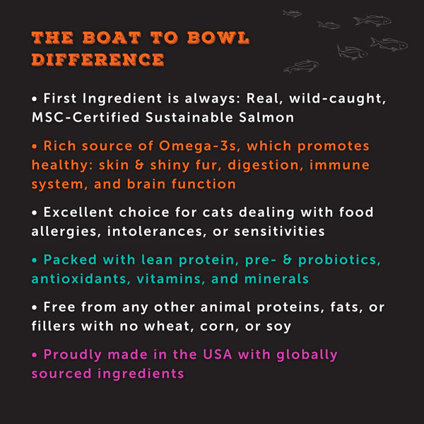 How Boat to Bowl's pet food is different