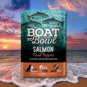 Boat to Bowl Salmon Food Topper for Dogs and Cats