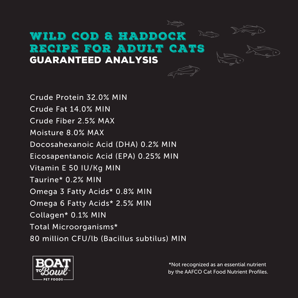 Wild Cod & Haddock Recipe - Boat to Bowl Pet Food