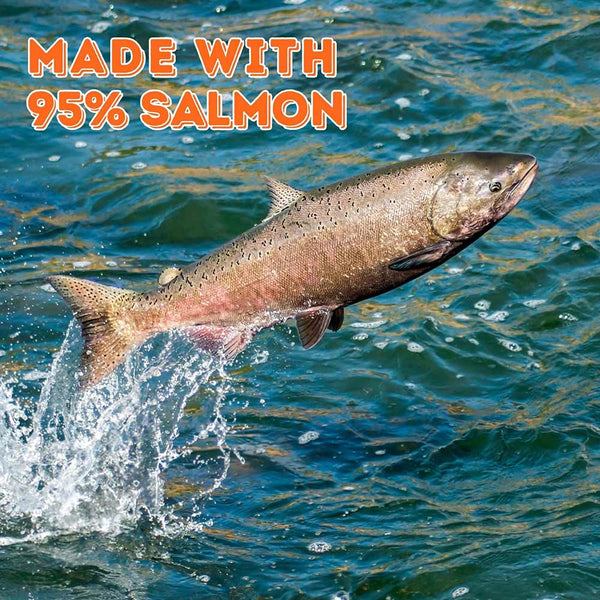 Made with 95% Salmon