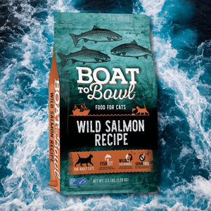 Wild Salmon Recipe Dry Cat Food - Boat to Bowl Pet Food