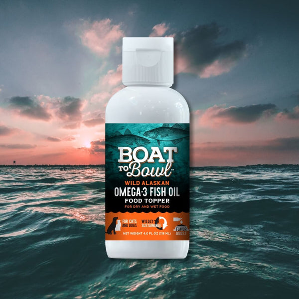 Wild Alaskan Omega Fish Oil - Boat to Bowl Pet Food