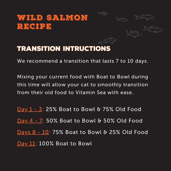 Wild Salmon Recipe with Sweet Potato - Boat to Bowl Pet Food
